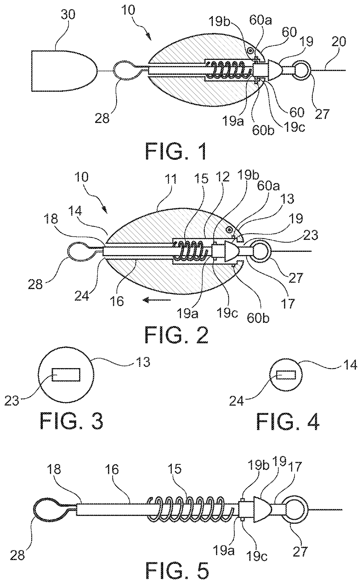 Detachable weight assembly for fishing lure