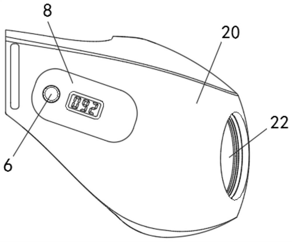 Automatic training instrument for preventing short-sighted of teenagers