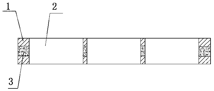 Profiling foil-shaped sandwich brazing filler metal for aluminum cellular board brazing and preparation method of profiling foil-shaped sandwich brazing filler metal