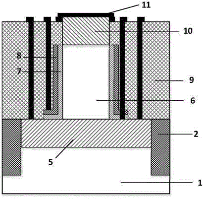 Method for preparing tunneling field effect transistor