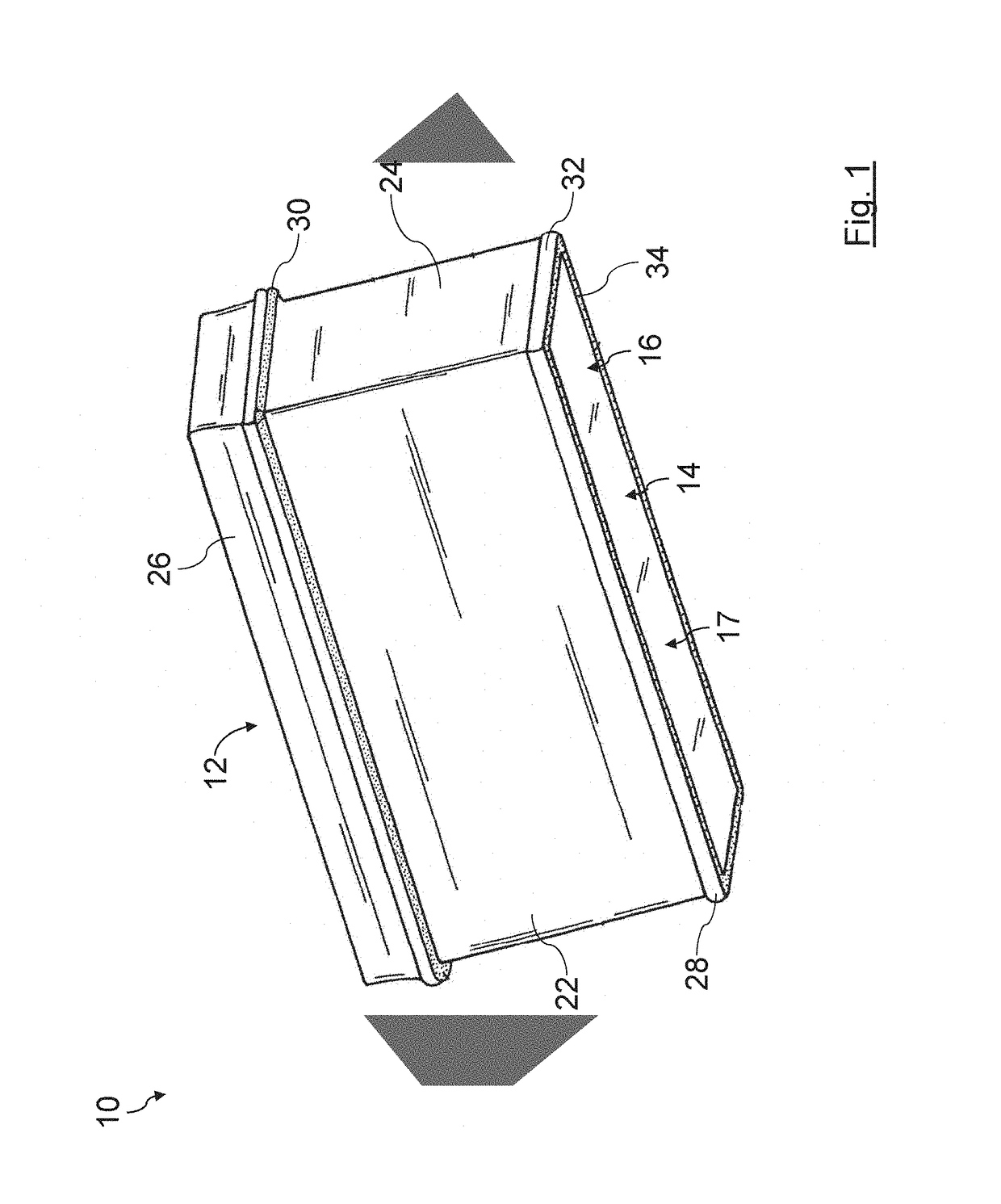 Filter Element of a Filter for Filtering Fluids, and Filter