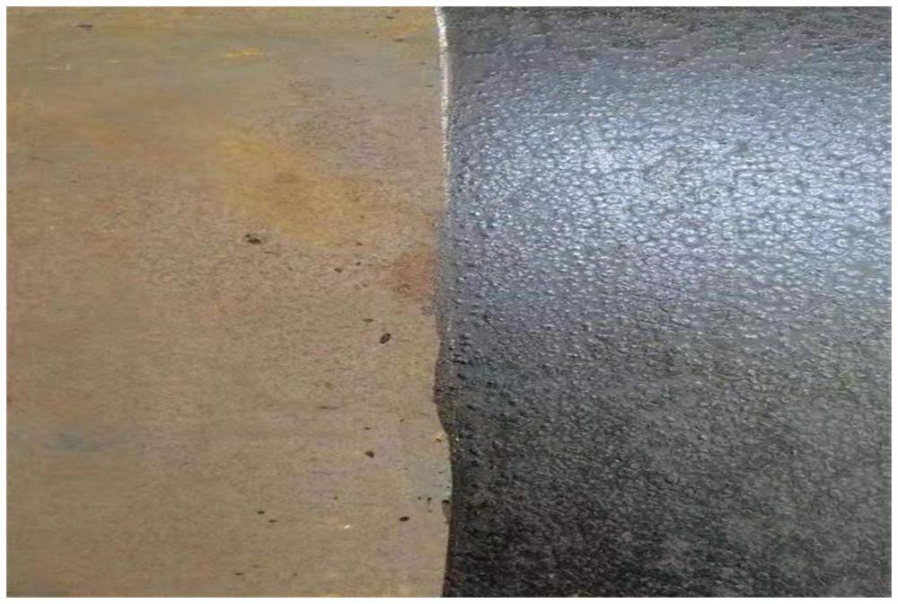 Steel roof surface treatment method