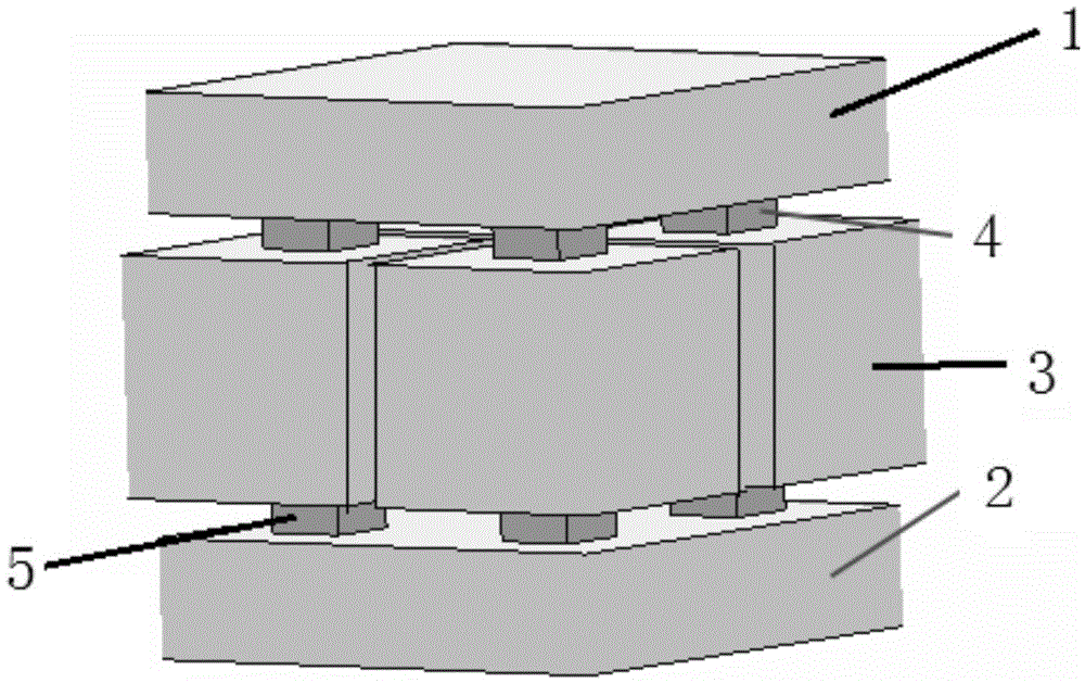 A low-frequency broadband nacre biomimetic vibration isolation material