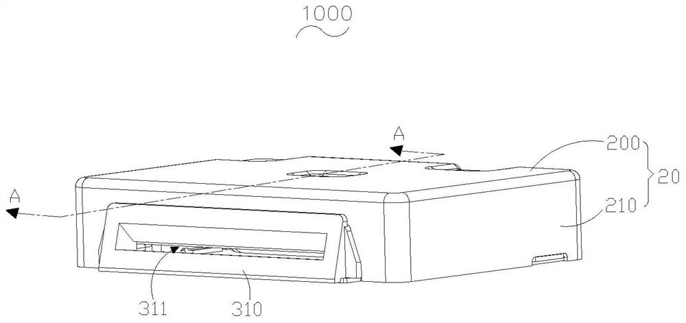 Loudspeaker box and its assembly process