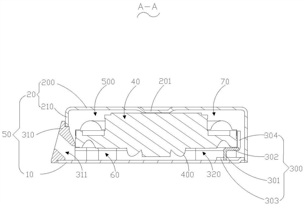 Loudspeaker box and its assembly process