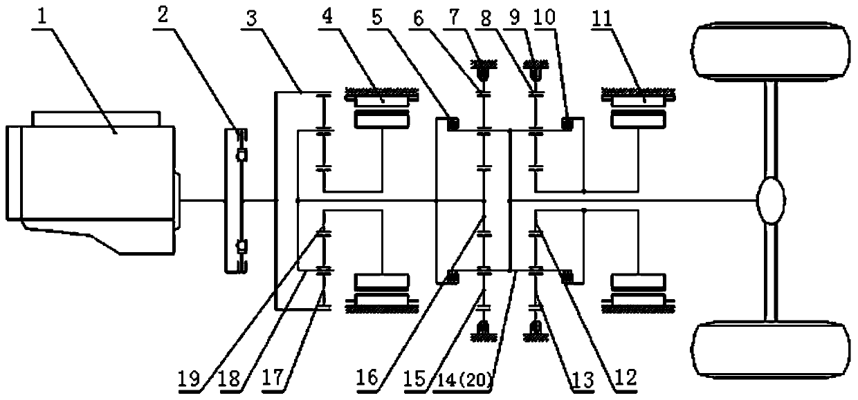 Novel hybrid power system and driving method thereof