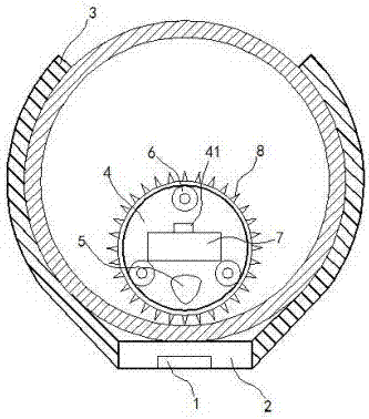 Cylinder pipe cutter