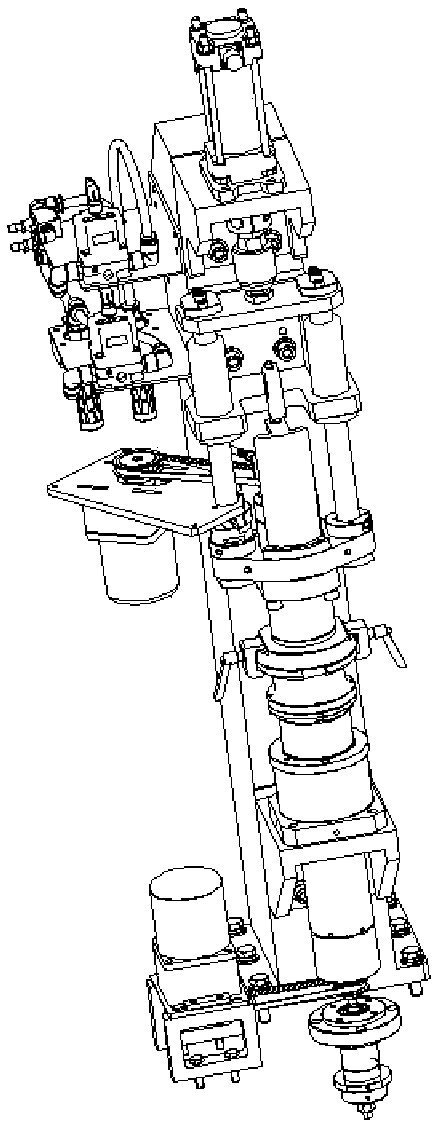 Hub bearing axial clearance matching machine