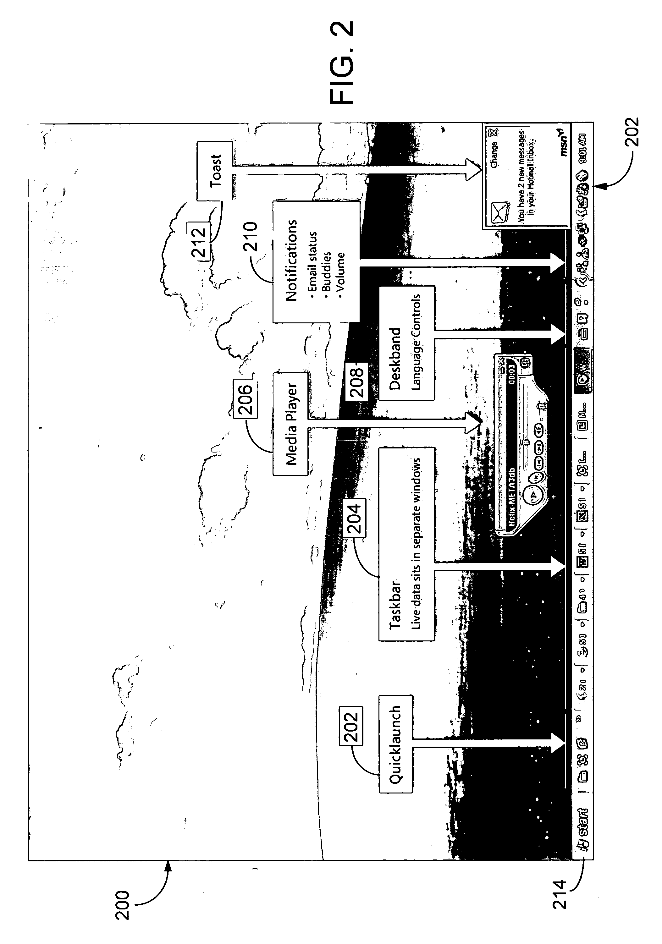 System and method for providing dynamic user information in an interactive display