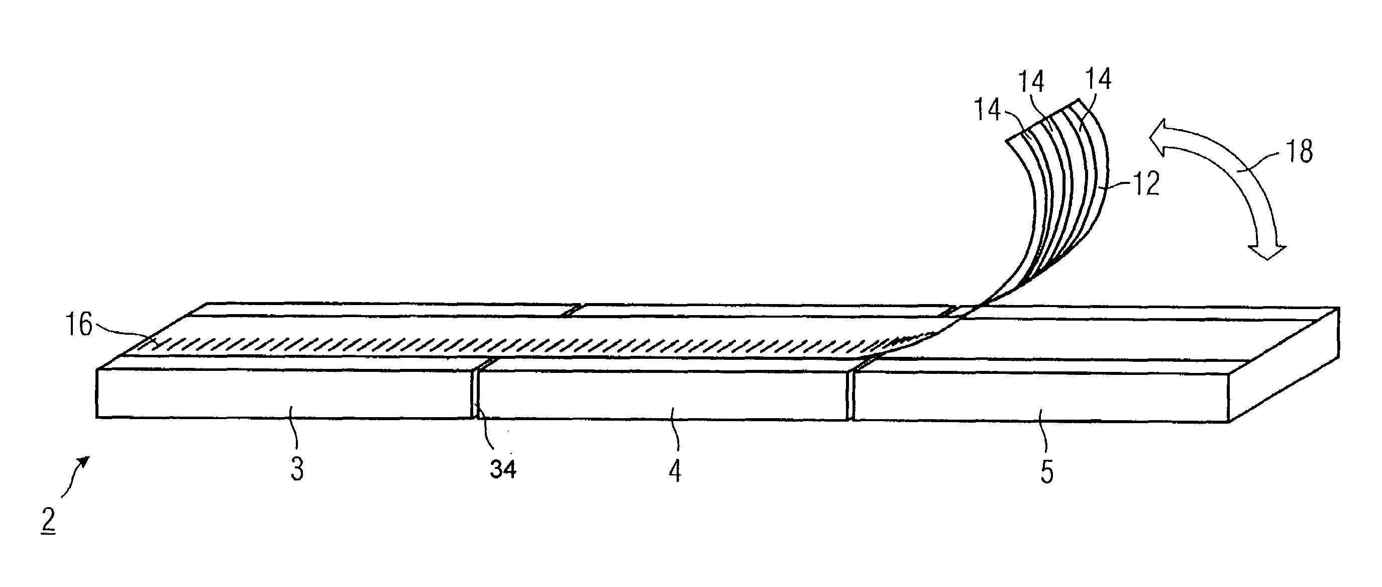 Linear motor, and secondary for a linear motor
