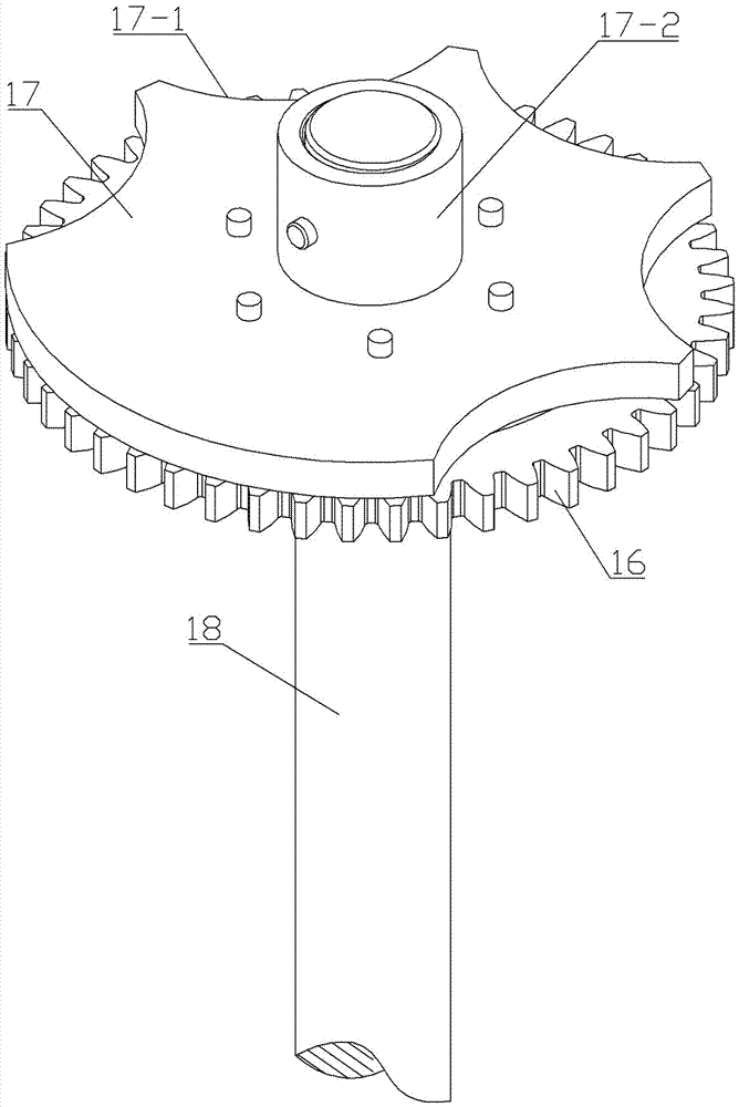 Spring energy storing device
