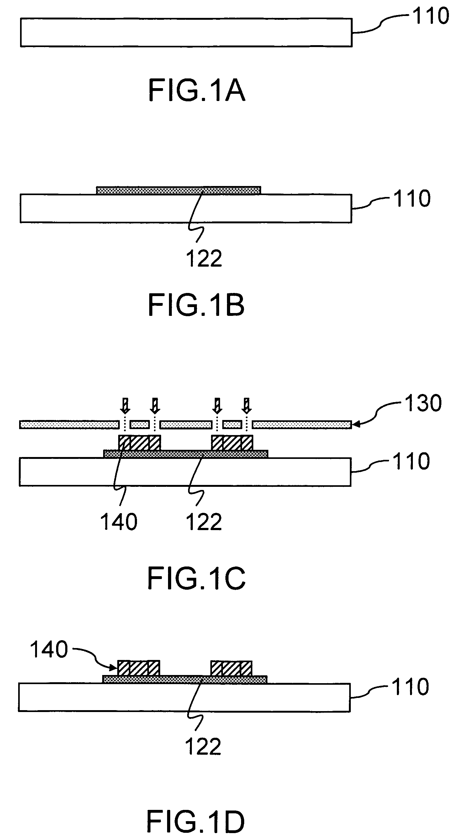 Structure for reducing stress for vias and fabricating method thereof
