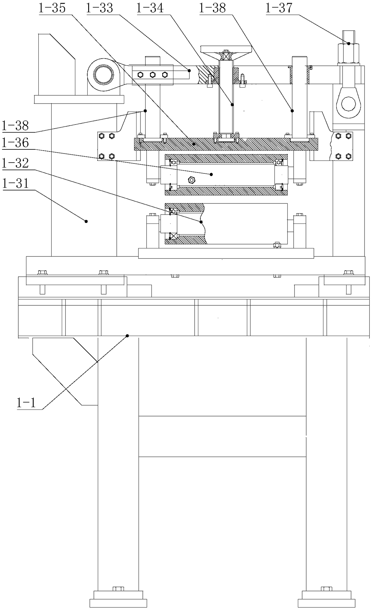 Movable service vehicle for continuous oil pipe butt-joint and detection