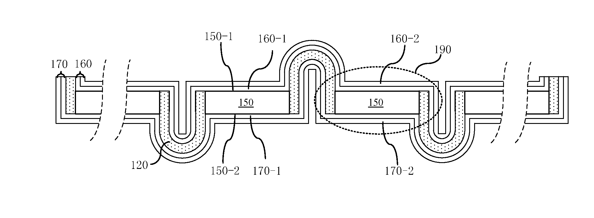 Substrate strip plate structure for semiconductor device and method for manufacturing the same