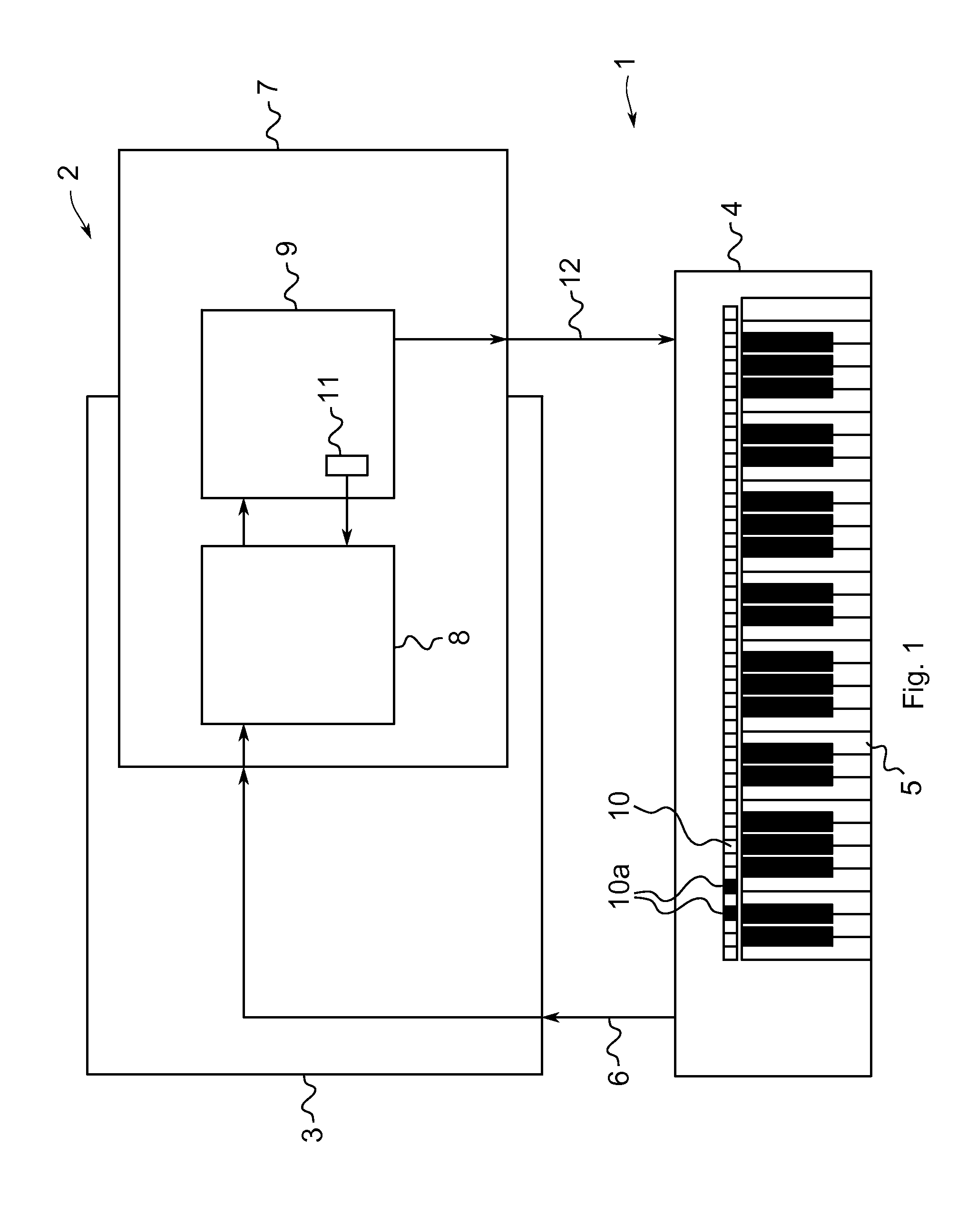 Electronic music instrument, system and method for controlling an electronic music instrument