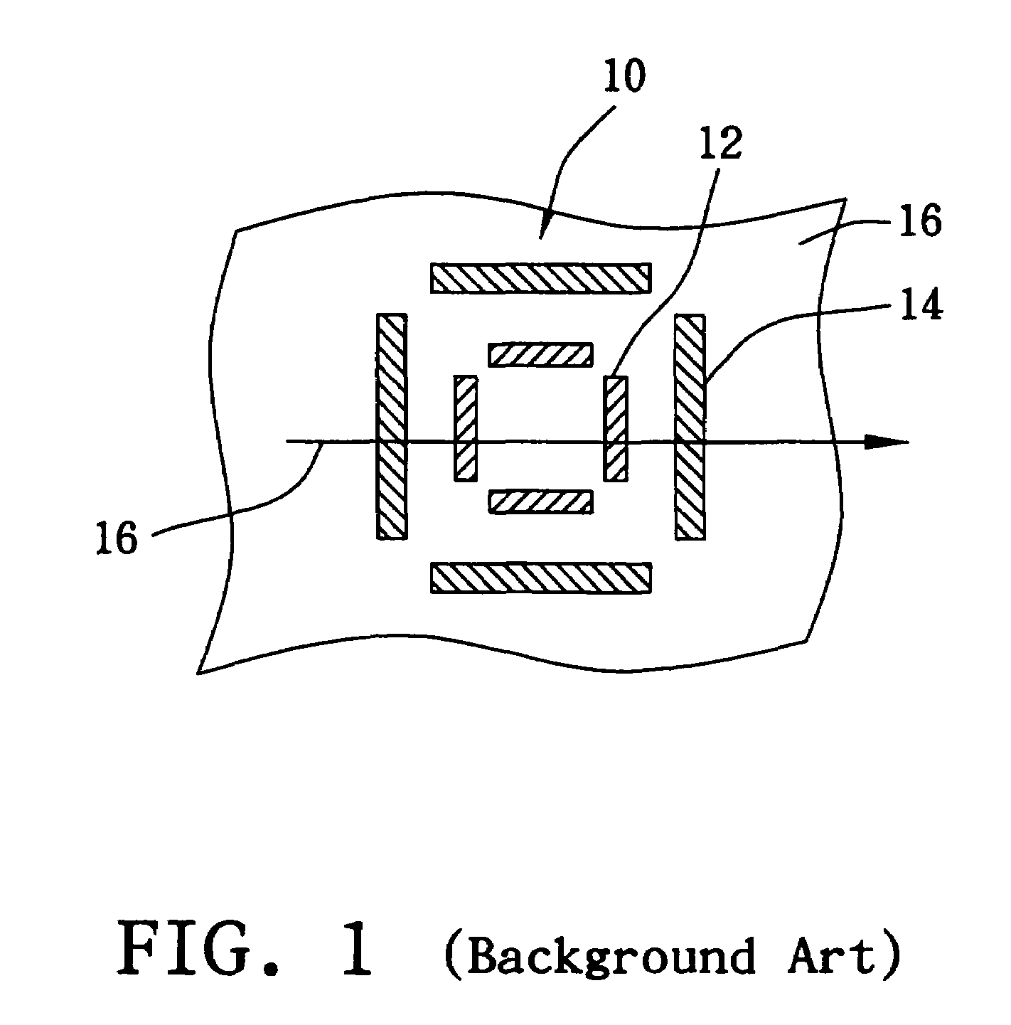 Overlay mark for aligning different layers on a semiconductor wafer