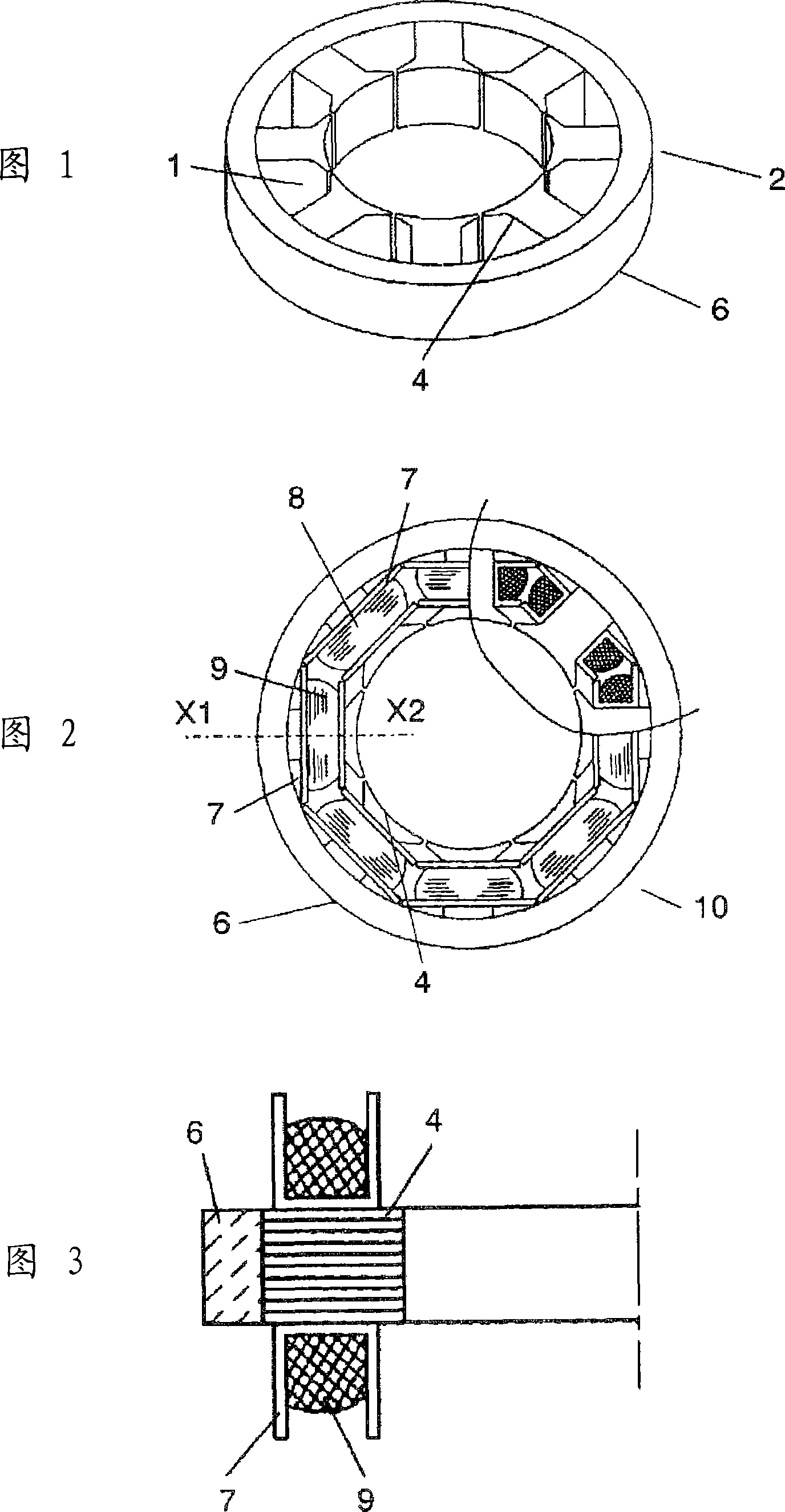 Capacitor motor and process for producing the same