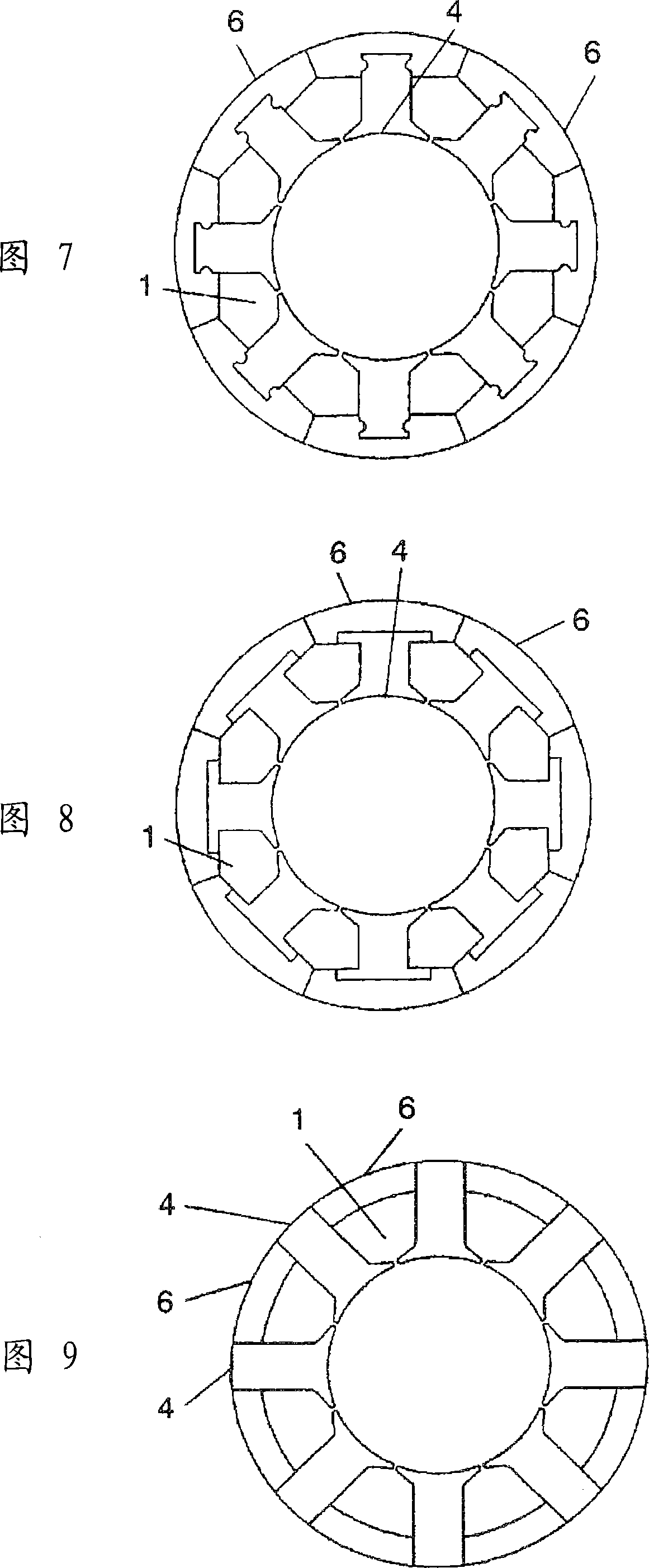 Capacitor motor and process for producing the same