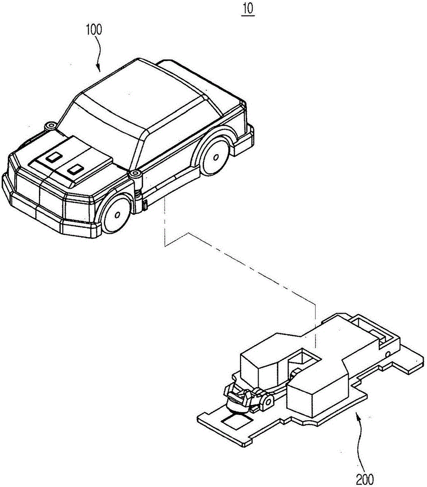 Transformer Toy Car And Playing Device Using Same