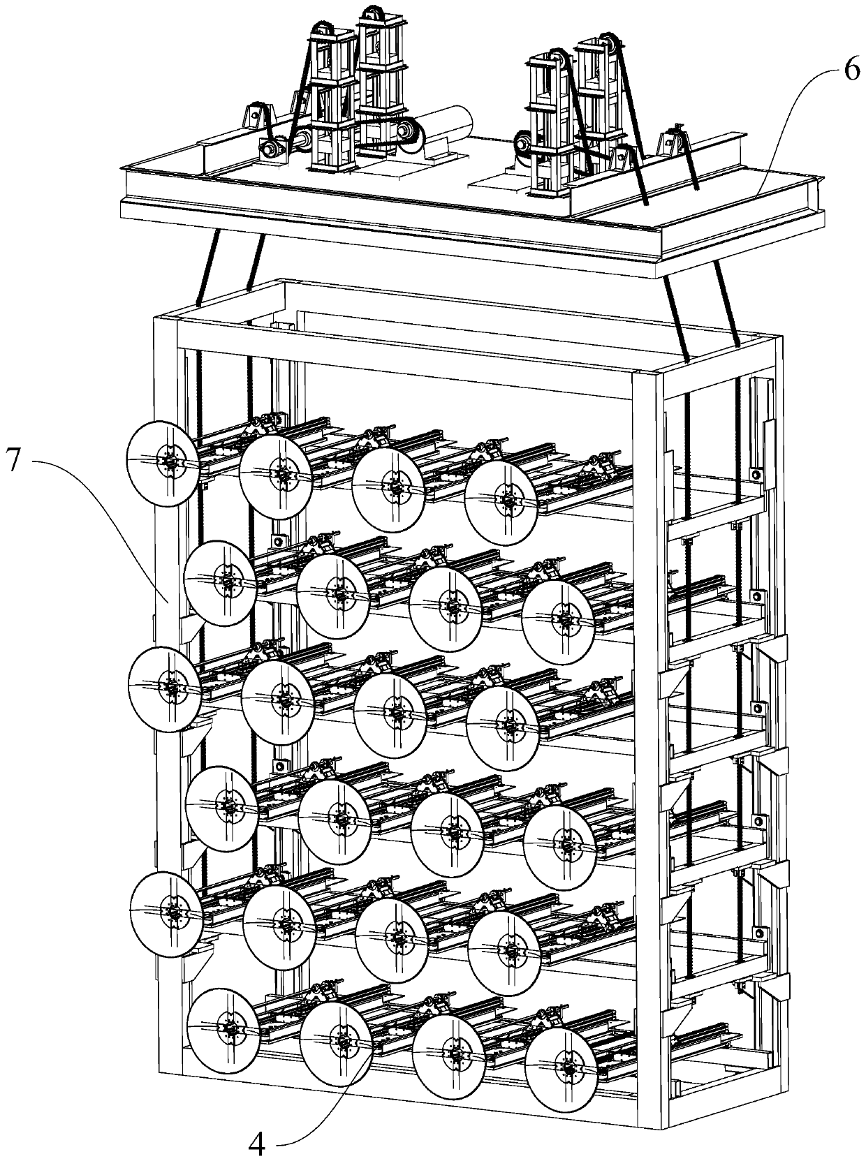 Tubular pile steam-curing system