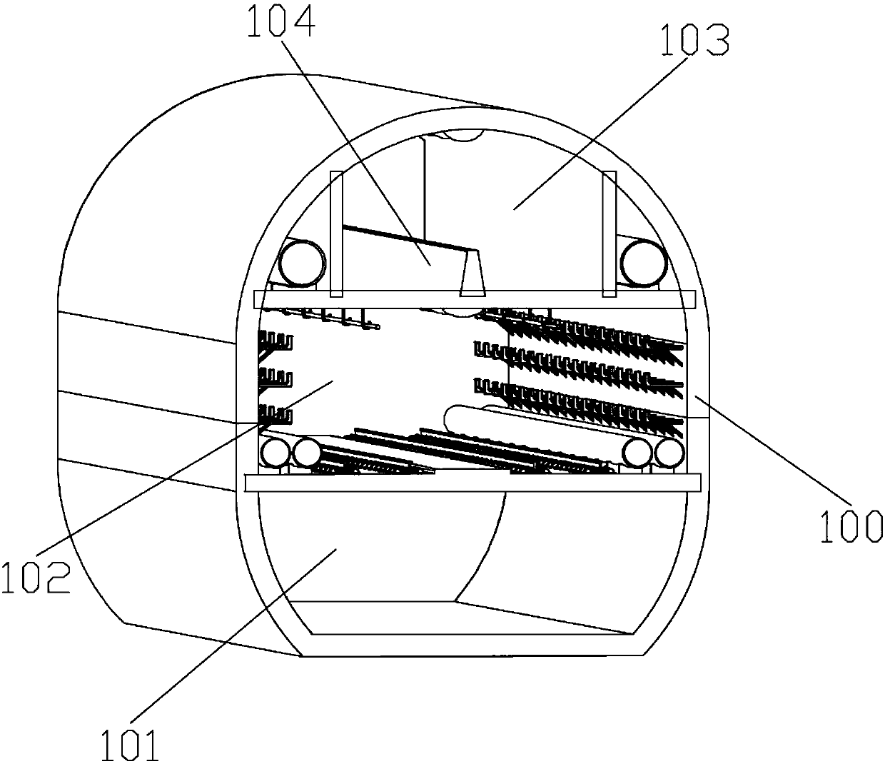 Underground utility tunnel transportation system