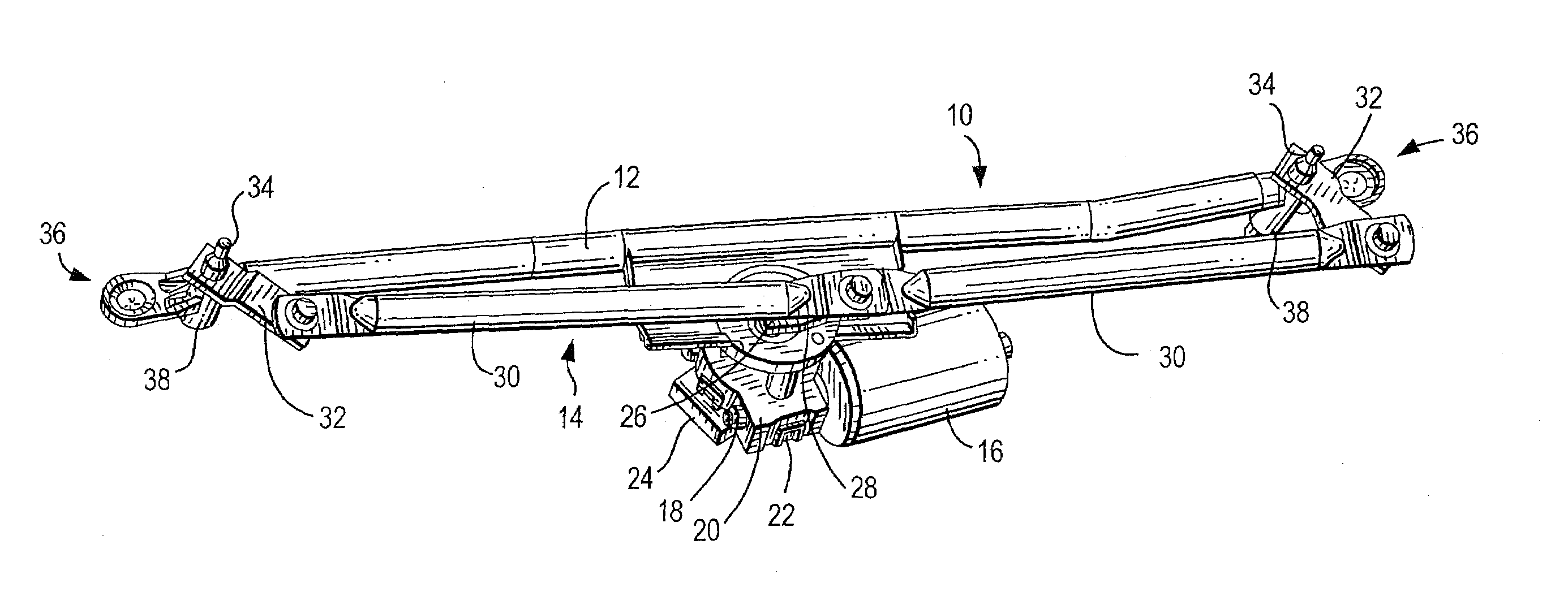 Method for controlling a windscreen-wiping device, and windscreen-wiping device for a motor vehicle