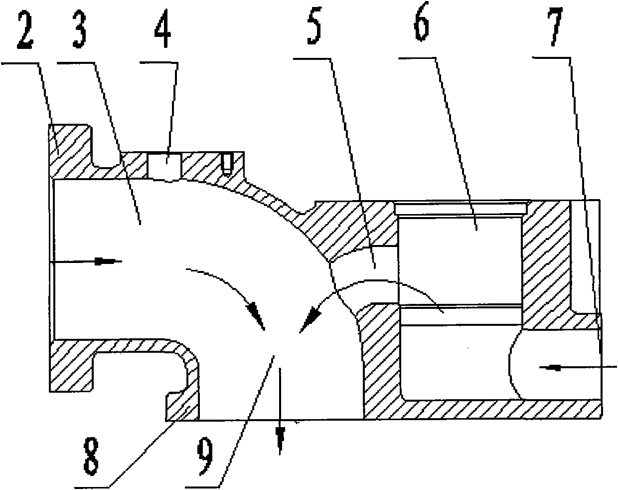 Intake connecting pipe for diesel engine