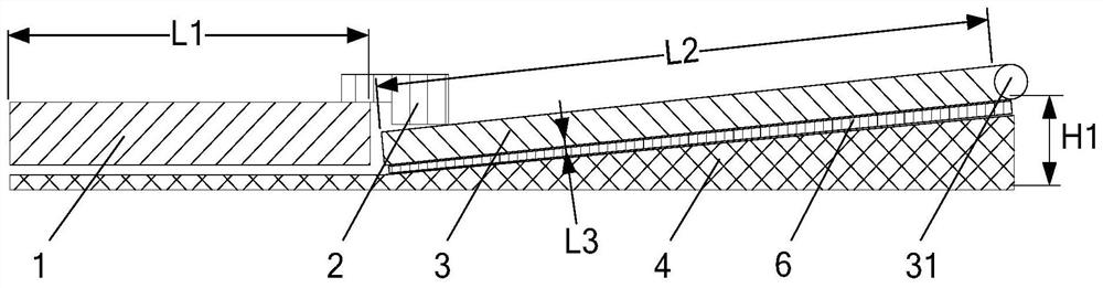 A device and method for improving the uniformity of gypsum board pores