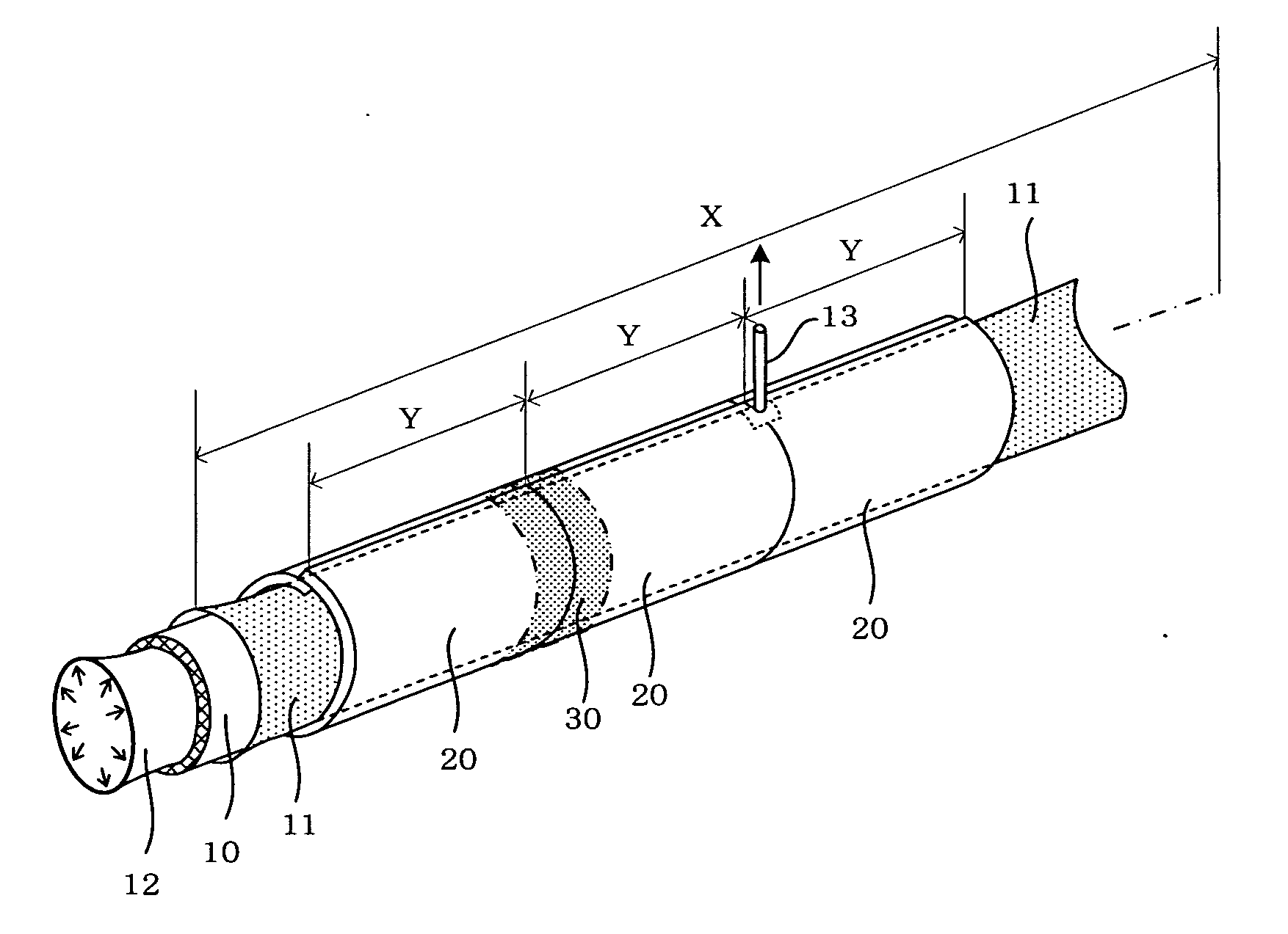 Method for manufacturing pipe-lining material