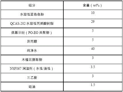 Color-changing water-based ink containing hibiscus flower extract and preparation method thereof