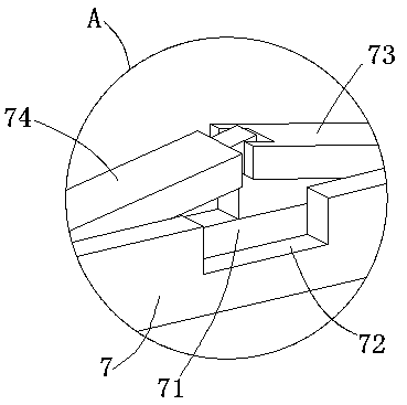 Auxiliary base for telegraph pole installation