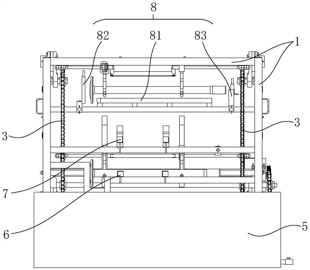 A half-shaft oiling anti-rust device