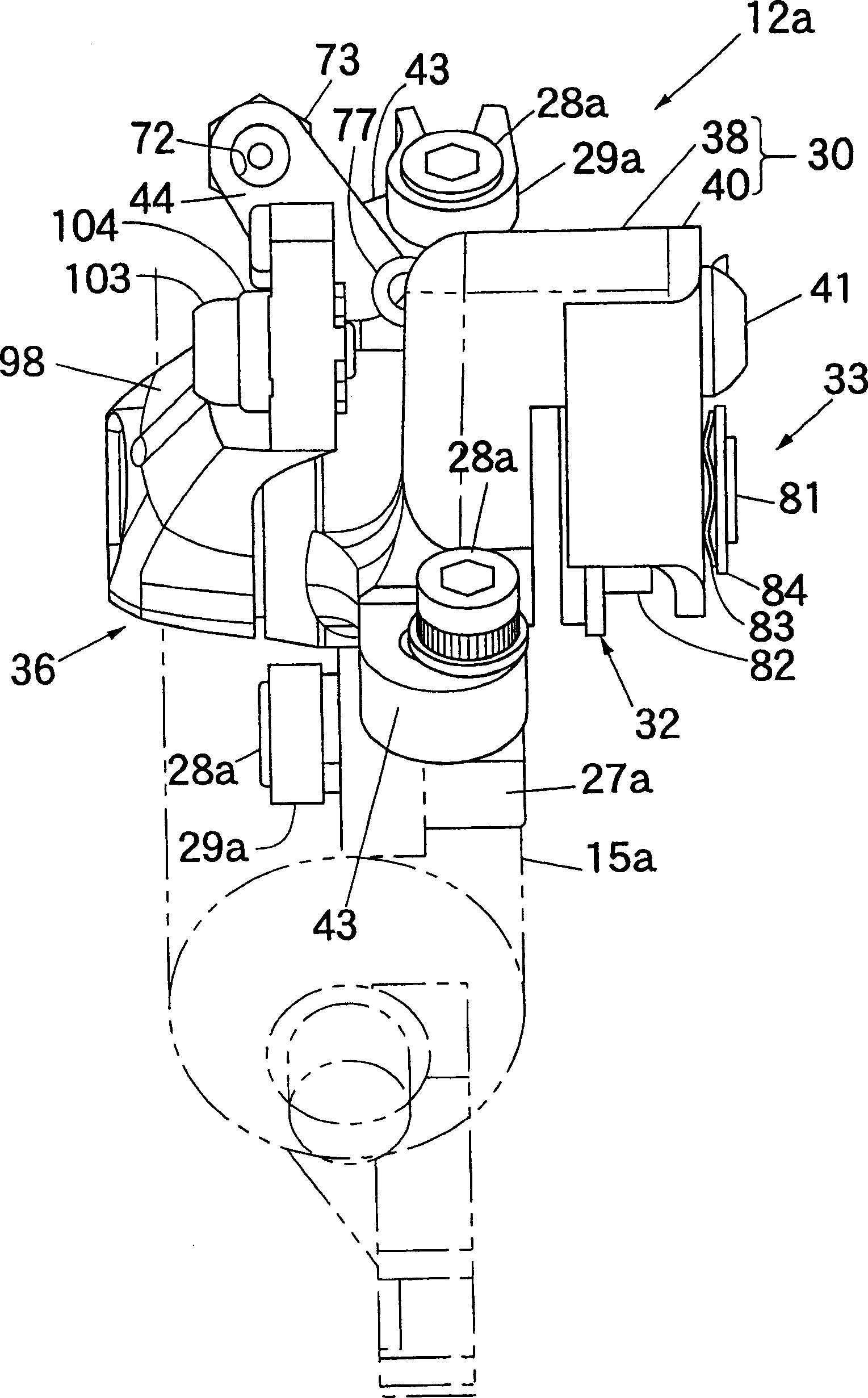 Disk brake for cable