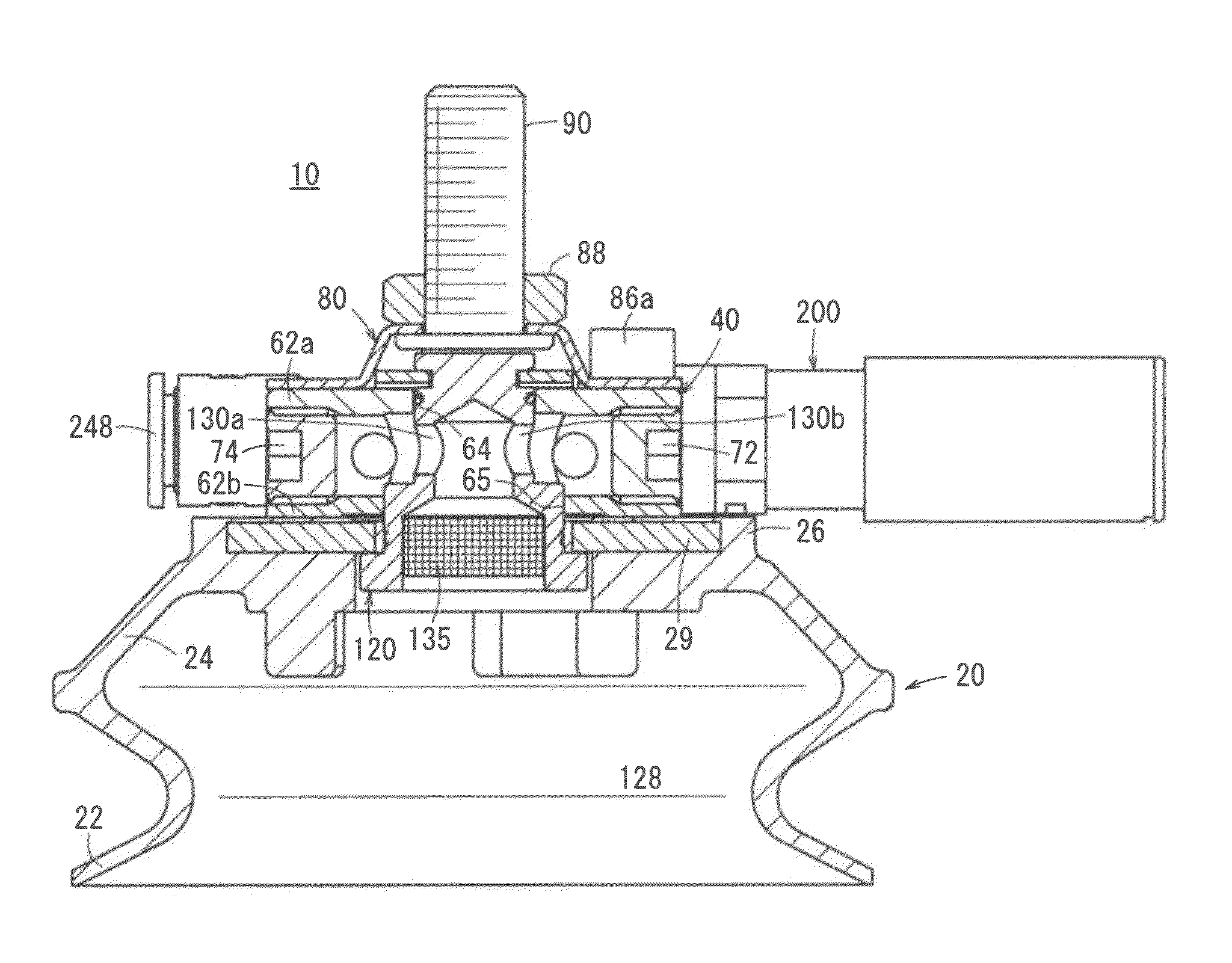 Suction apparatus equipped with ejector