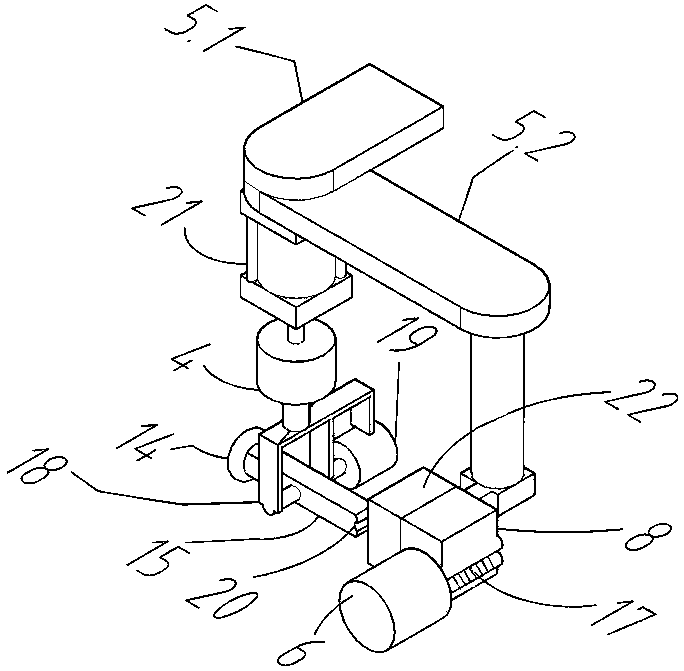 Circuit board automatic wiring machine