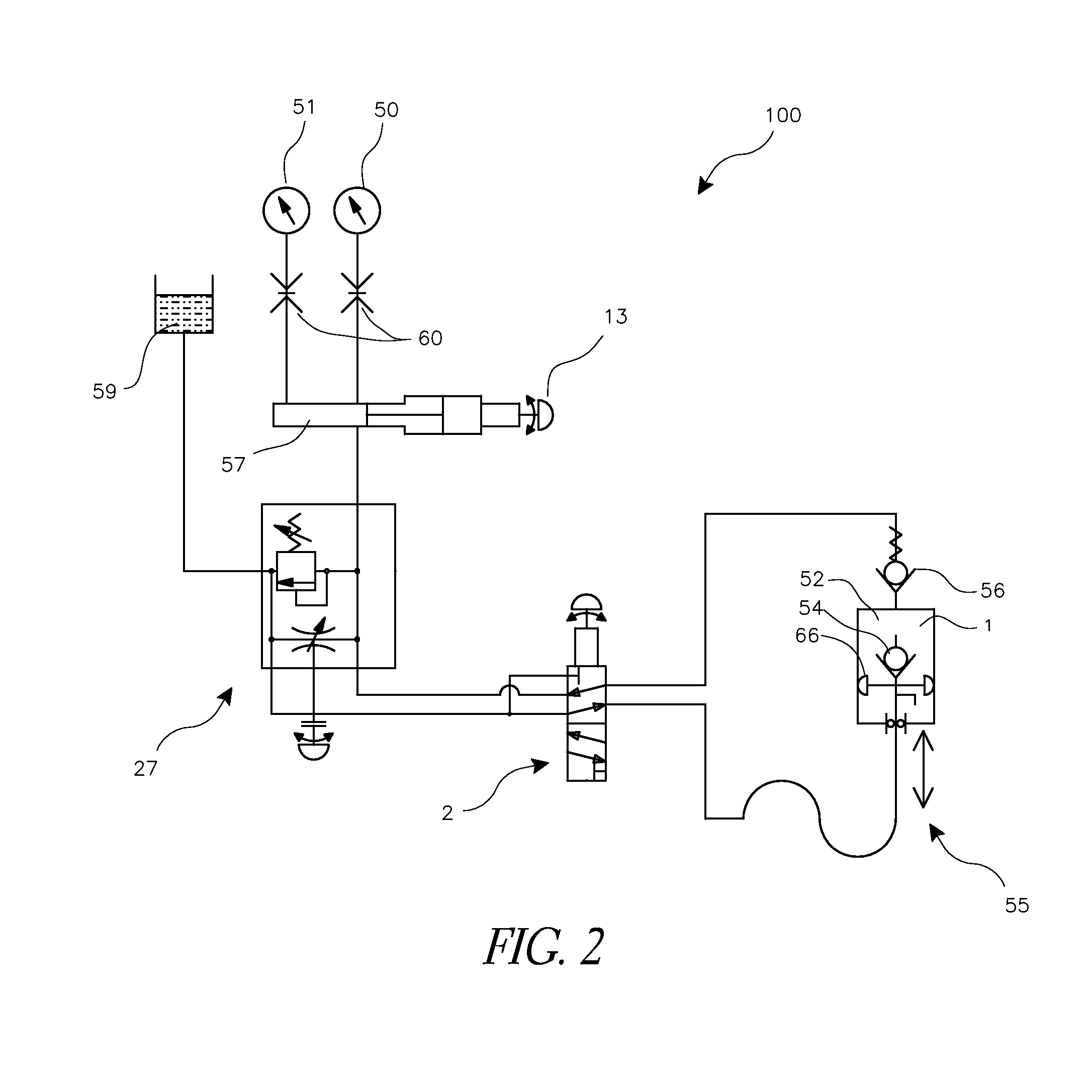 Multi-fluid precision calibration pressure source