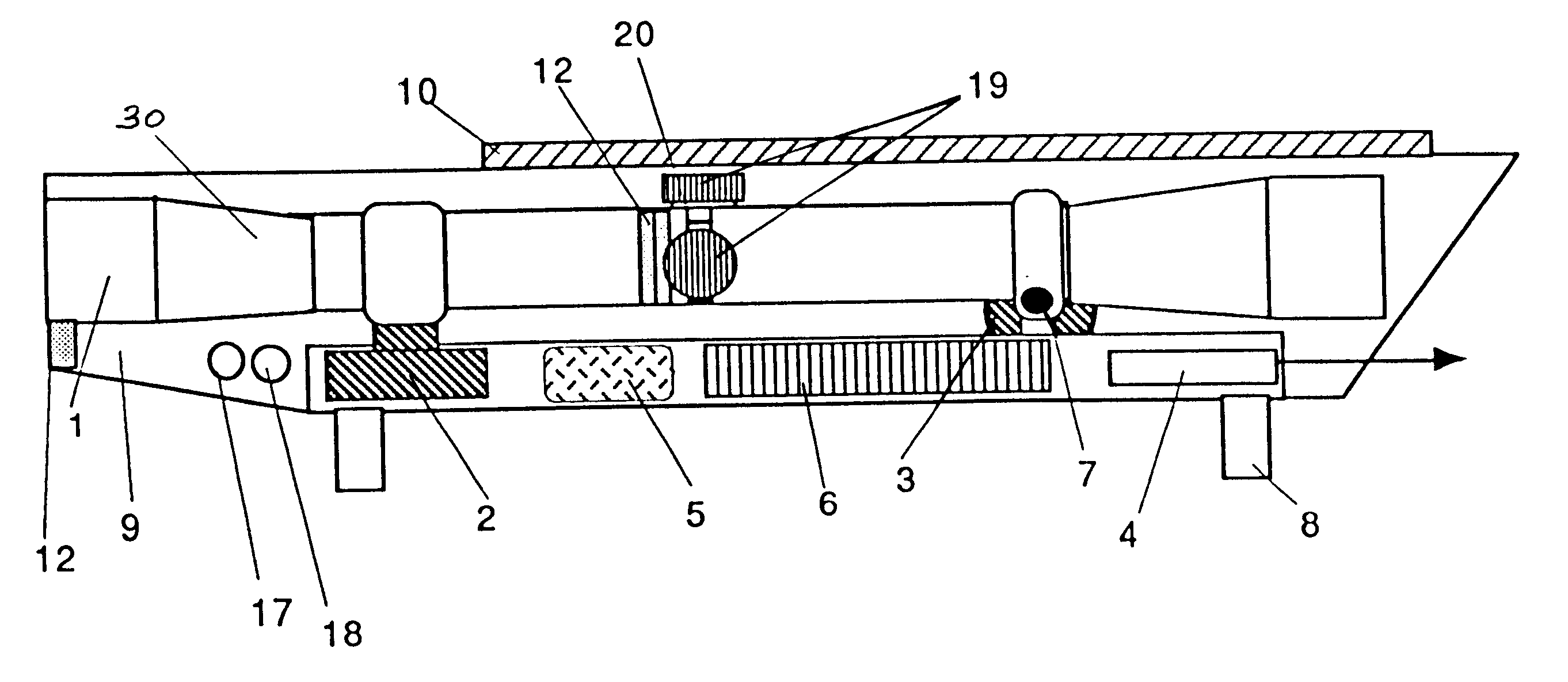 Telescopic sight for individual weapon with automatic aiming and adjustment