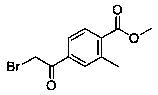 Preparation method of methyl 4-bromoacetyl-2-methylbenzoate