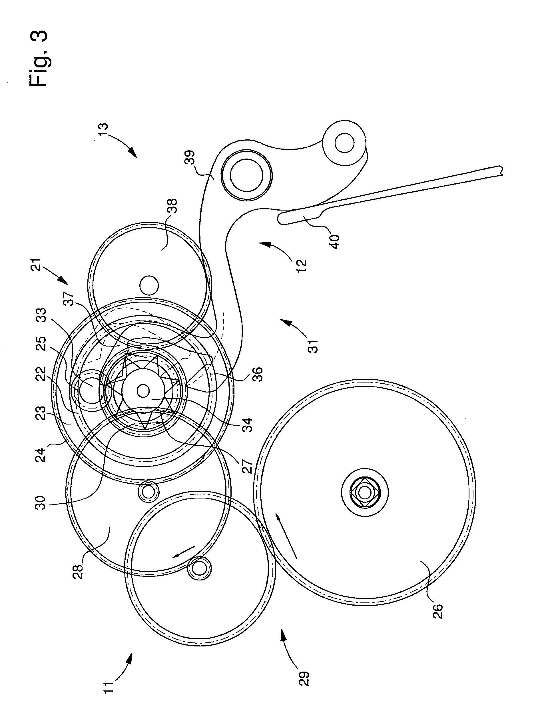 Quick correction device for a display system