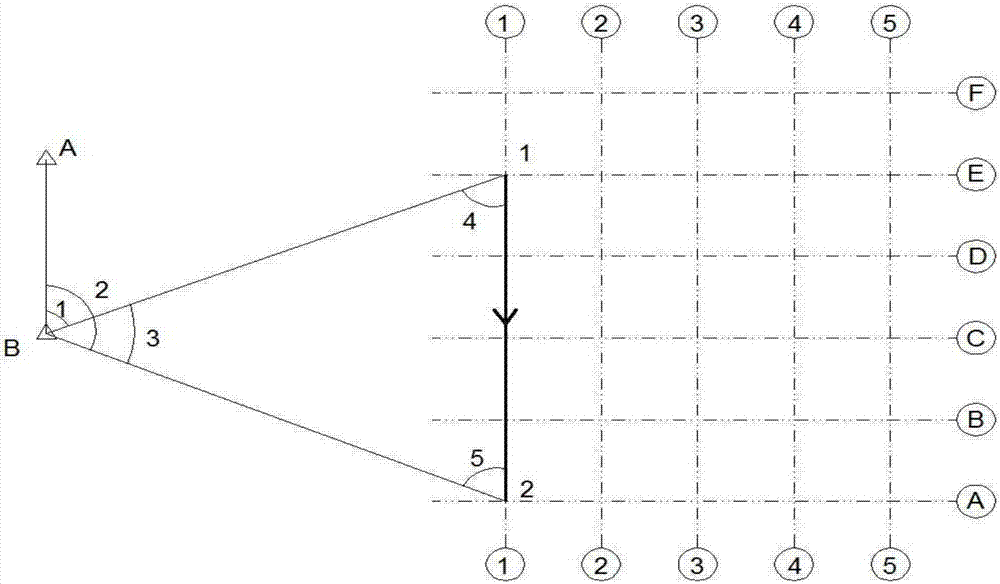 Method for converting arbitrary coordinate conversion system of BIM into construction coordinate system