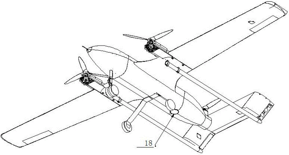 Tilt-rotor fixed wing aircraft with vertical take-off and landing function