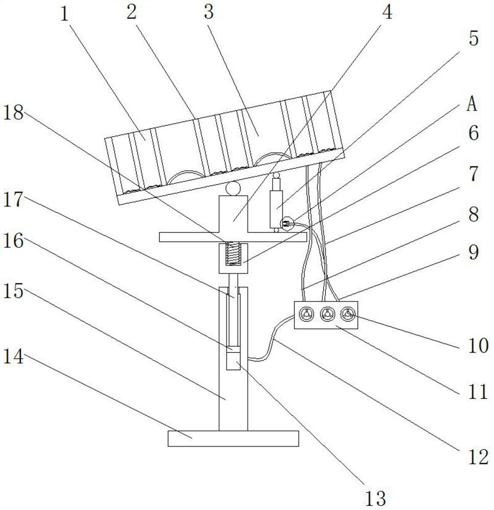 Leg supporting device for orthopedic surgery