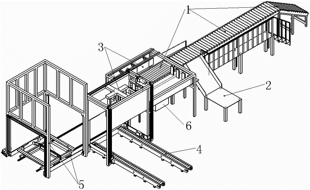 Raw Tobacco Pack Automatic Basket Loading System