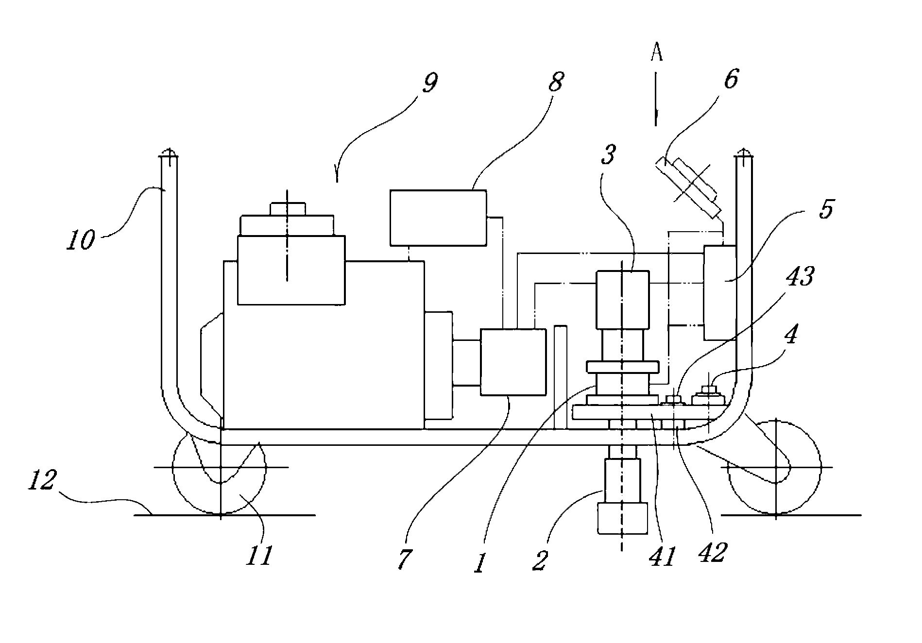 High-precision intelligentized rail fastener bolt wrench and operating method thereof