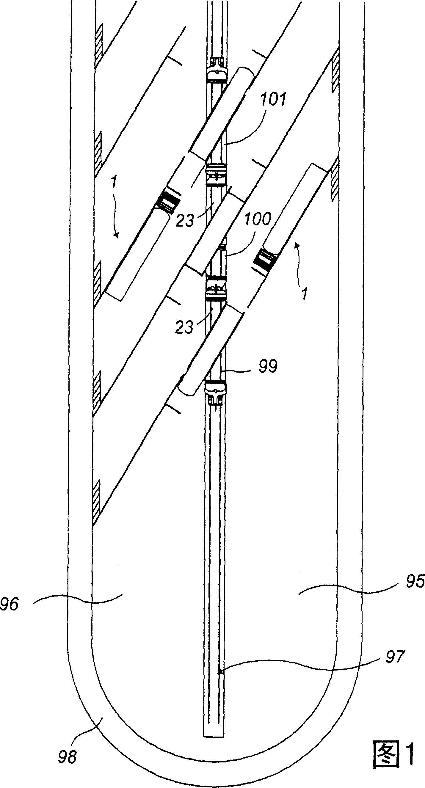 System for transporting and skew loading/unloading of cars in combined railway/road transport railway station and method for using same