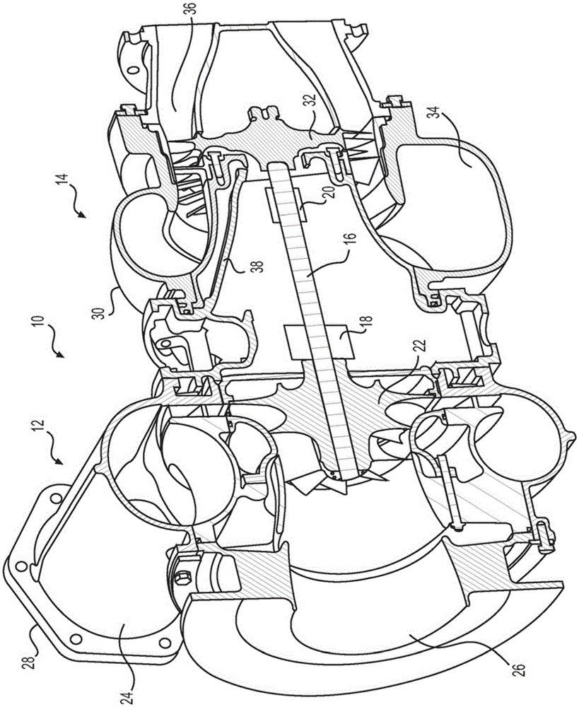 Dual thrust bearing for a turbocharger