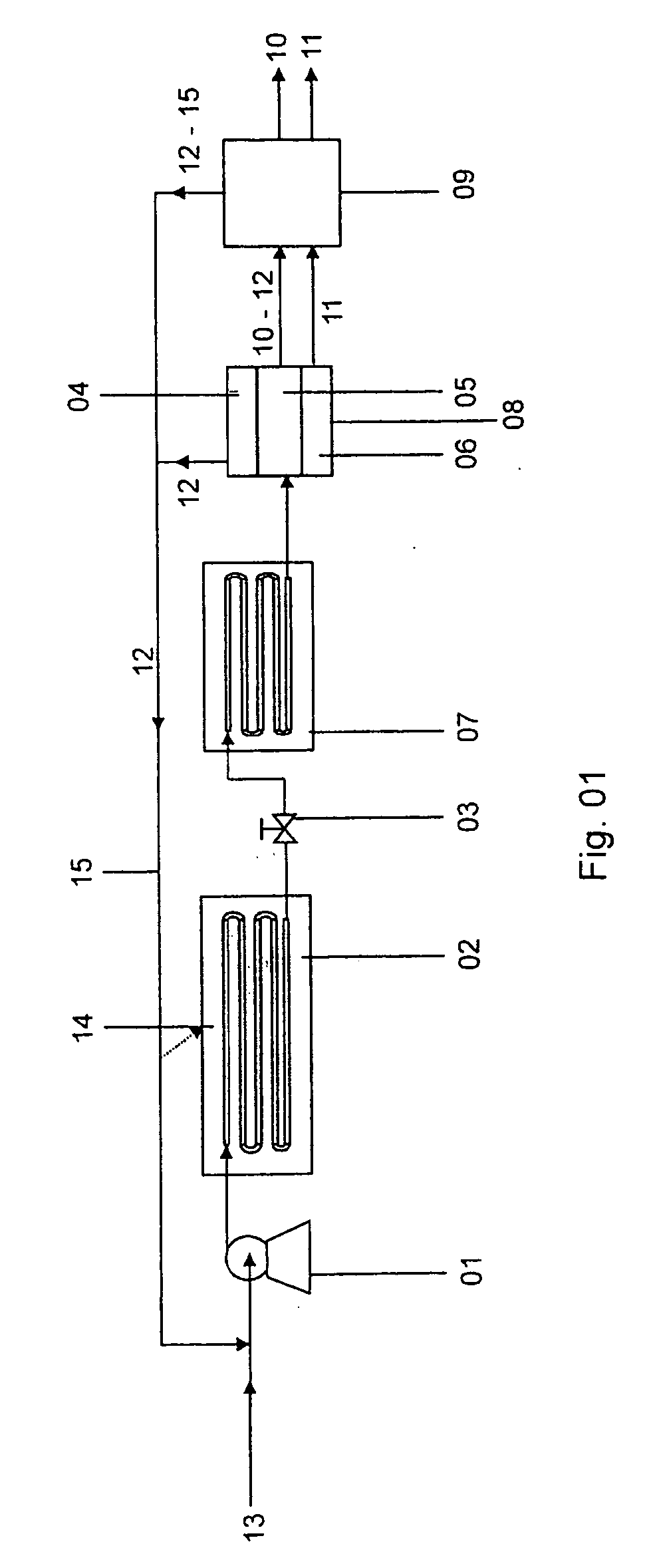 Process for the production of biodiesel in continuous mode without catalysts