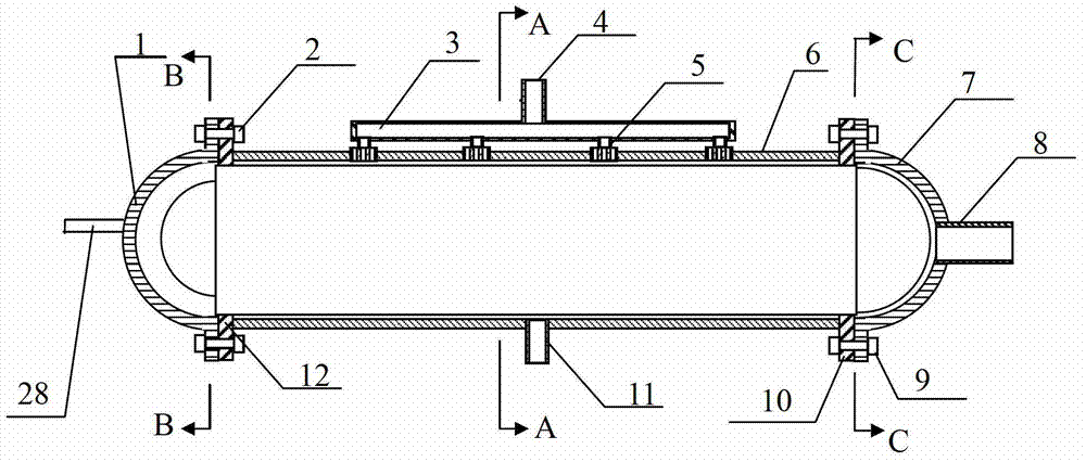 Efficient shell and tube heat exchanger with changeable inner diameter of heat exchange pipe