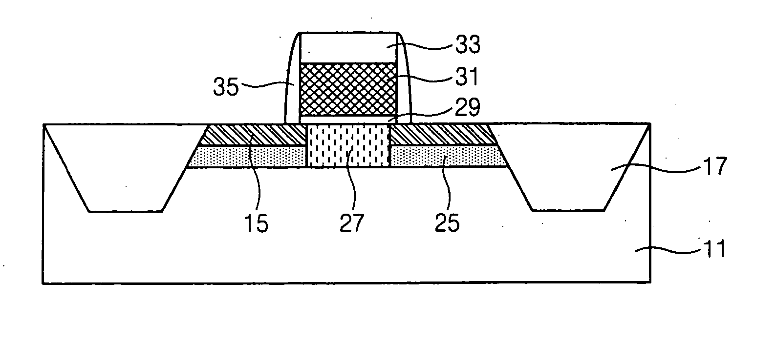 Transistor of semiconductor device, and method for manufacturing the same