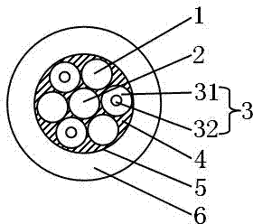 Optical cable for remote radio head and manufacturing method of optical cable